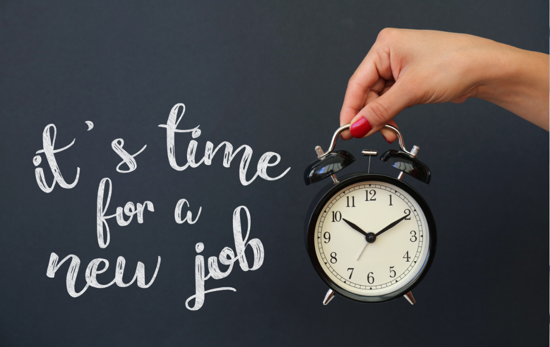 5 jel, hogy ideje új állást keresned