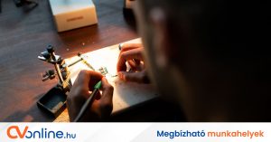 elektronikai szerelő, forrasztás