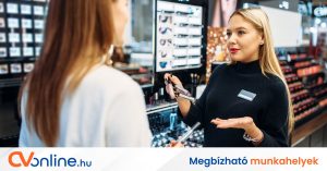 kozmetikai, szépségipari eladó