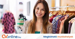 ruhabolti eladó, üzletvezető
