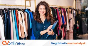ruhabolti eladó, üzletvezető