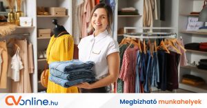 ruhabolti eladó, üzletvezető