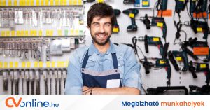 műszaki eladó, alkatrész eladó
